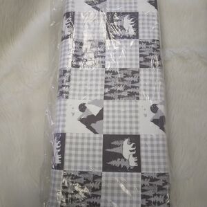 FABRIC Flannel Wilderness Gray, 100% Cotton Flannel, 8 Yard Sealed Bolt